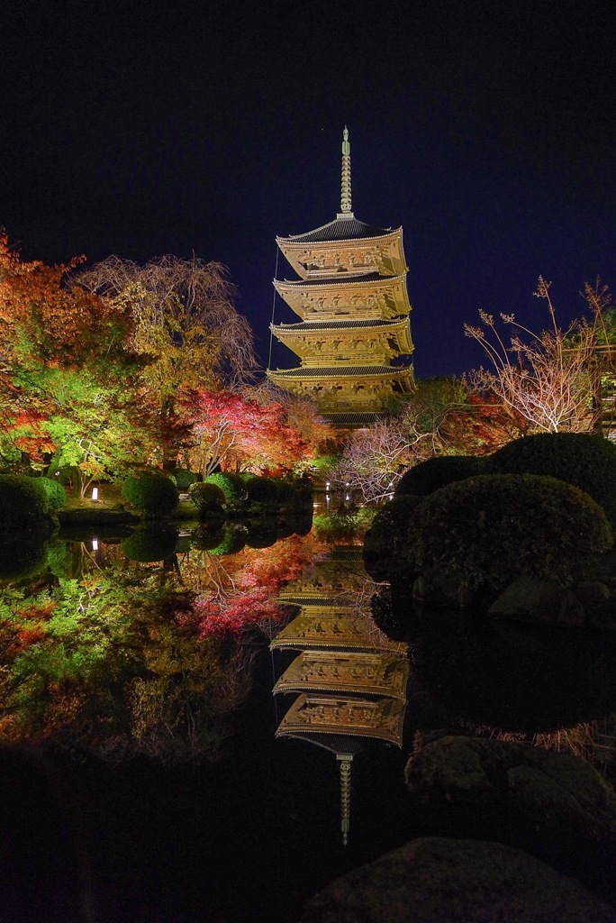 東寺ライトアップ