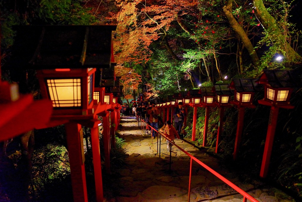 貴船神社ライトアップ2