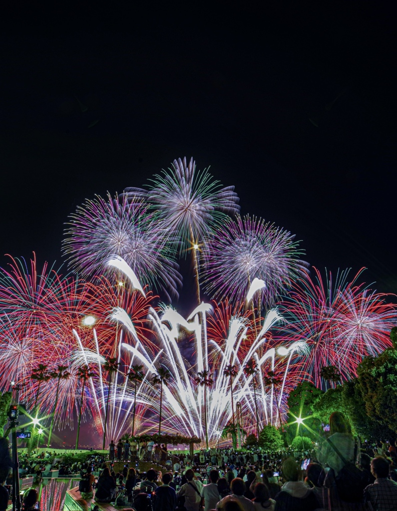 名港水上芸術花火2022 ②