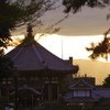 奈良の夕景