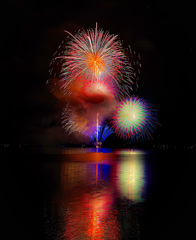 山中湖花火大会報湖祭