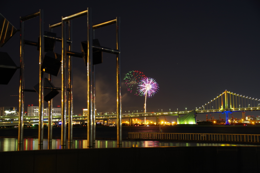 昨年末の花火見納め