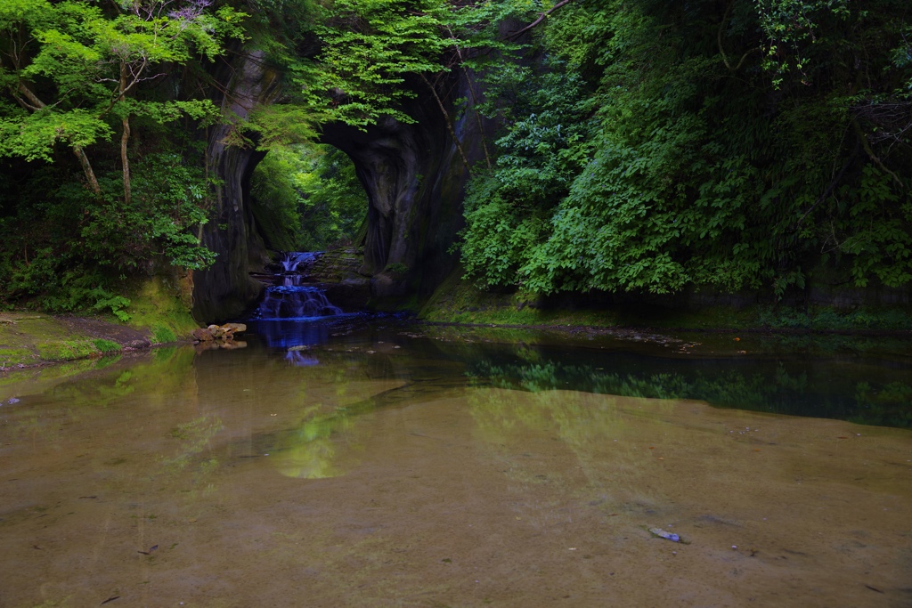 亀岩の洞窟リフレクション
