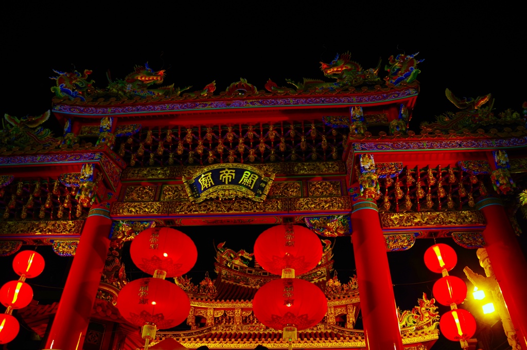 煌びやかな中華街