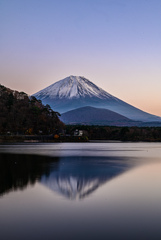 精進湖リフレクション