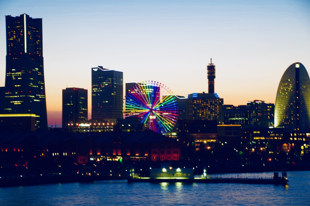 カラフルホィール横浜港にて