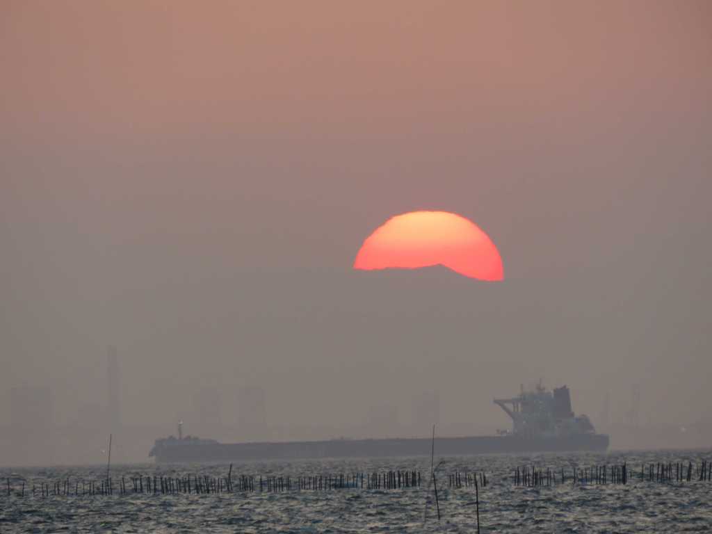 切ない夕陽