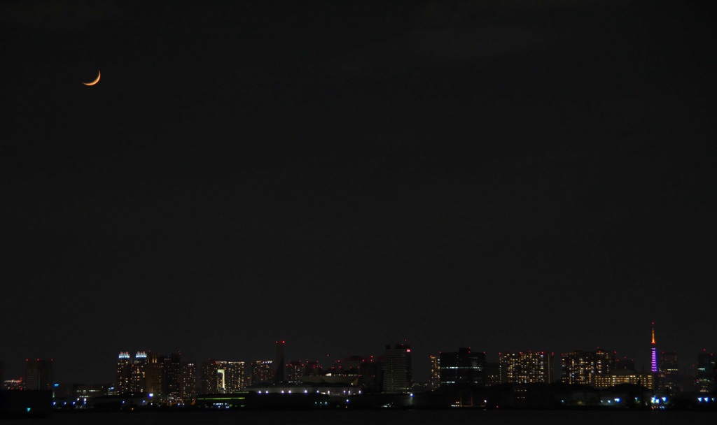 月と東京タワー