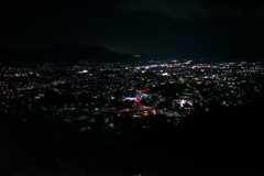 忠霊塔展望台からの夜景
