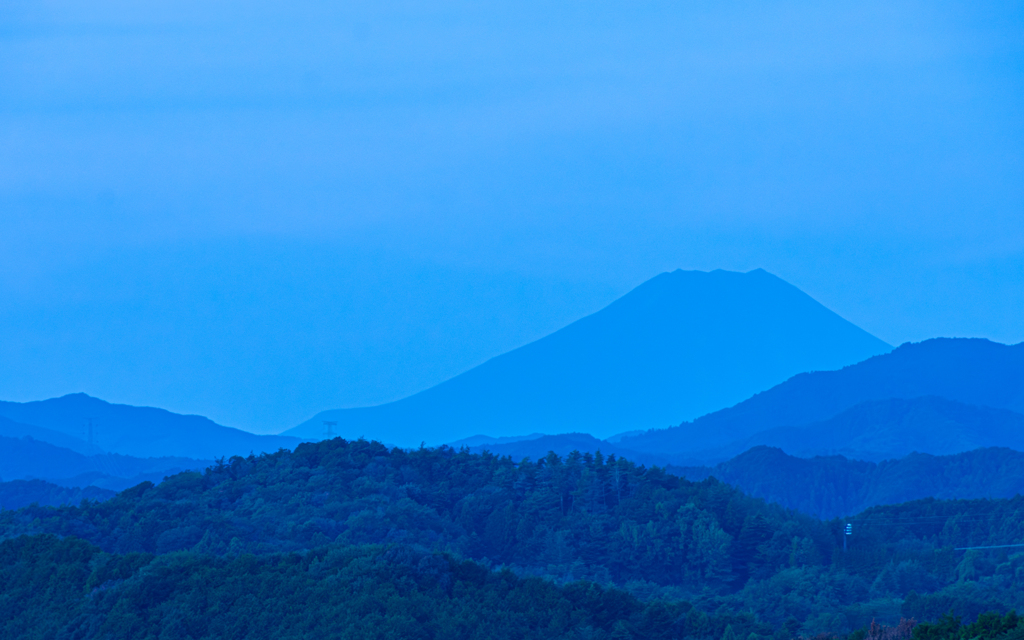 空が穏やかな海に感じた朝Ⅱ