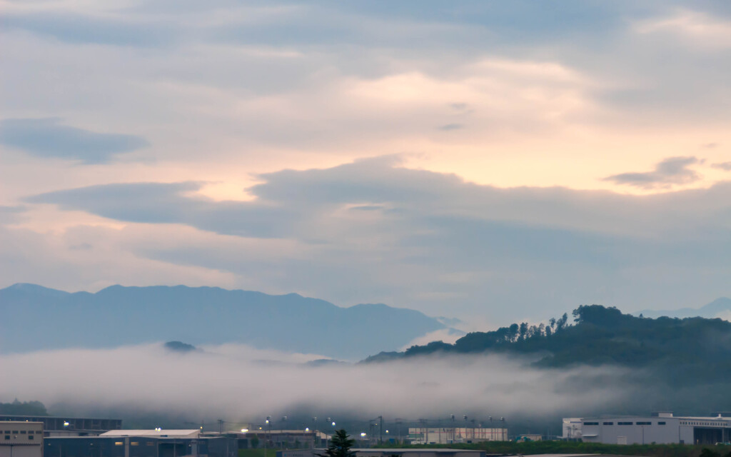 夕刻の雲海