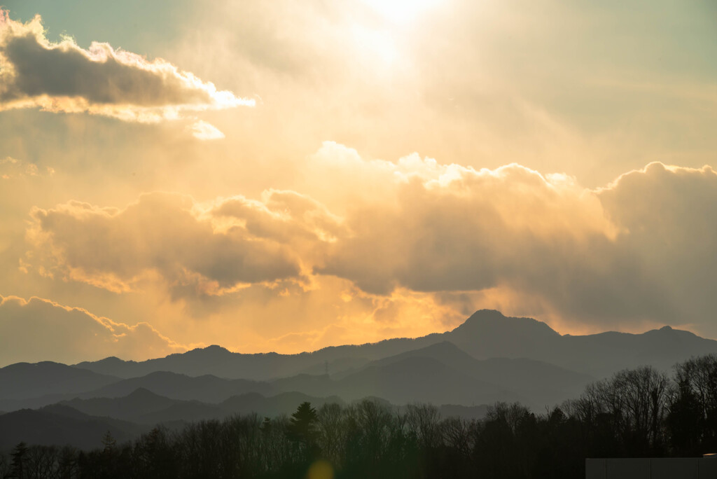 雲にそそぐ・・・