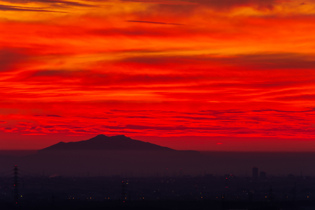 思い出の朝焼け