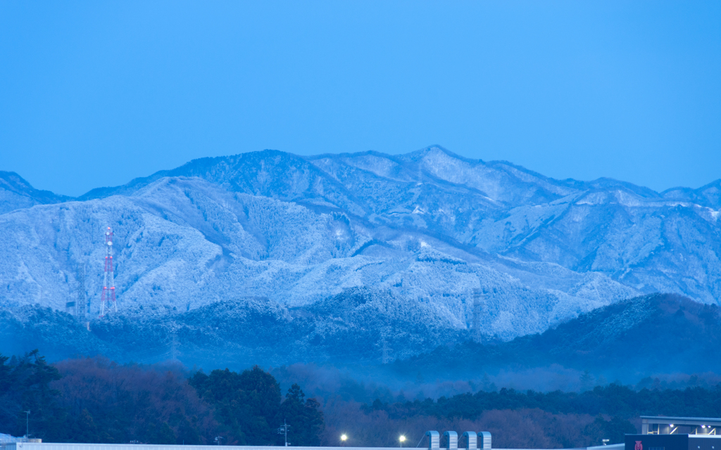 2022春彼岸の雪化粧