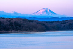 1月3日僅かな朝焼け