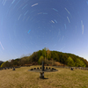 通い慣れた展望公園から北極星を望む