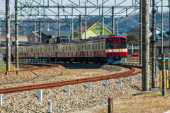 西武鉄道1本のみの幸せの紅白カラー電車【RED LUKKY TRAIN】