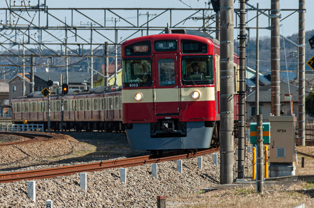 西武鉄道1本のみの幸せの紅白カラー電車【RED LUKKY TRAIN】 Ⅱ