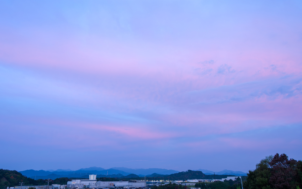 秋桜色の雲たち