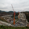 ダム工事現場