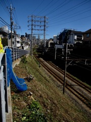 台地を切り通せ　池上線