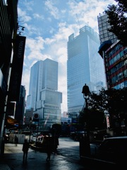 朝霧の渋谷