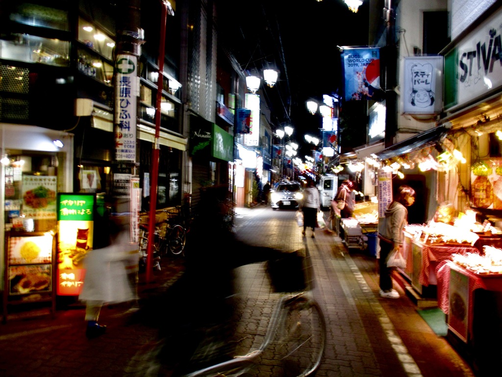 夕刻のお買い物