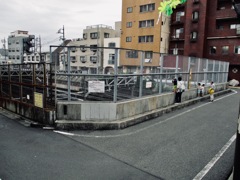 パパ　新幹線がきたよ　御嶽山で交差