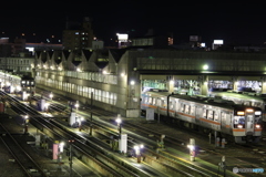 名古屋鉄道の夜