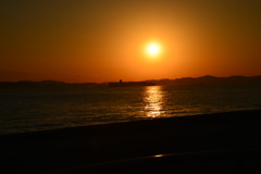 富津岬　～日暮れ時～