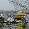 雪の金閣寺