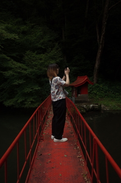 おみくじから滝
