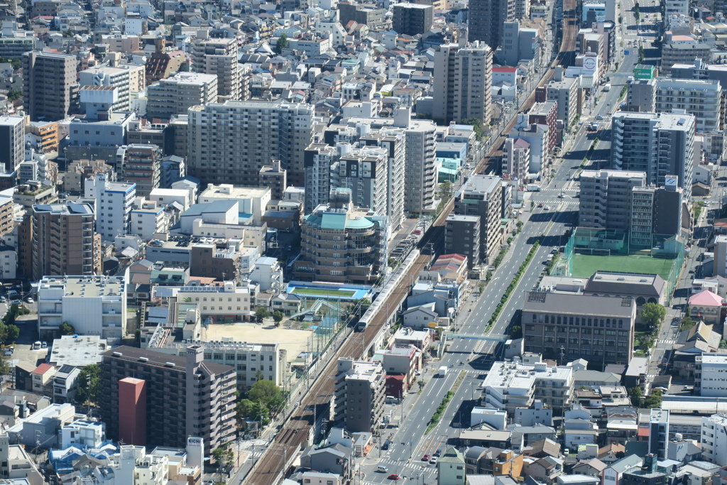 駆け抜ける