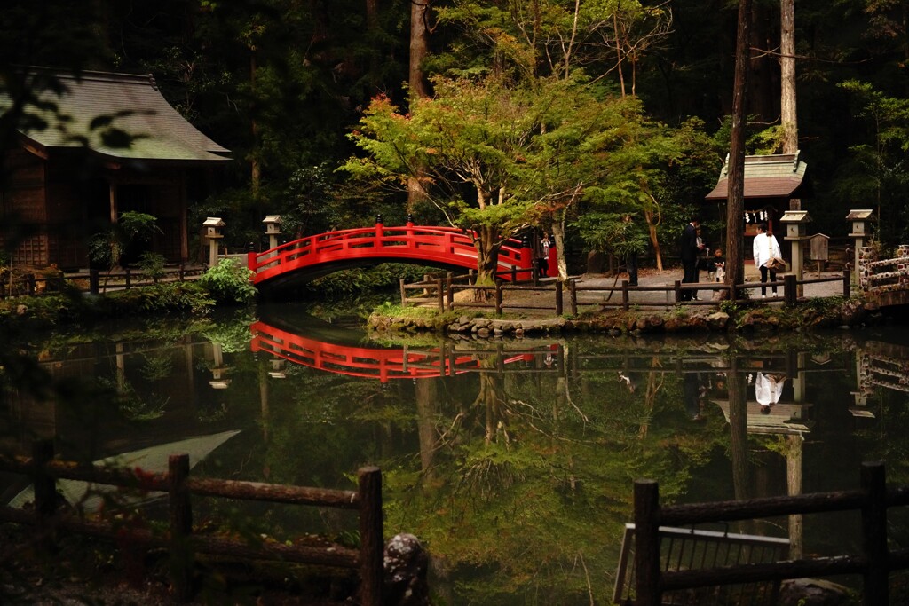 七五三宮参りの写し鏡