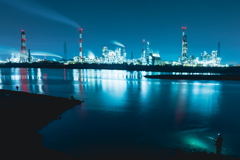 工場夜景