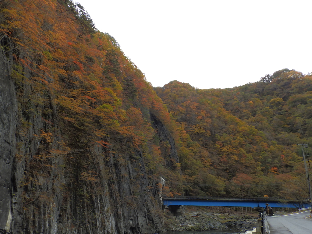 岩手久慈渓流にて