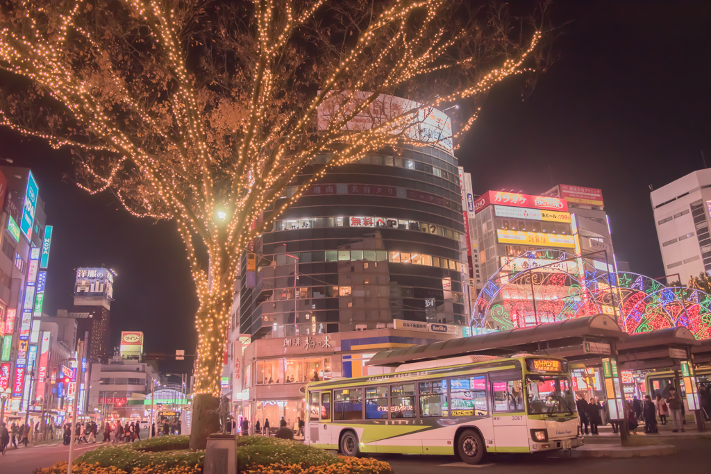 赤羽駅のイルミネーション