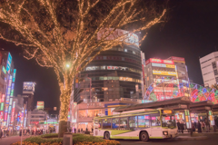 赤羽駅のイルミネーション