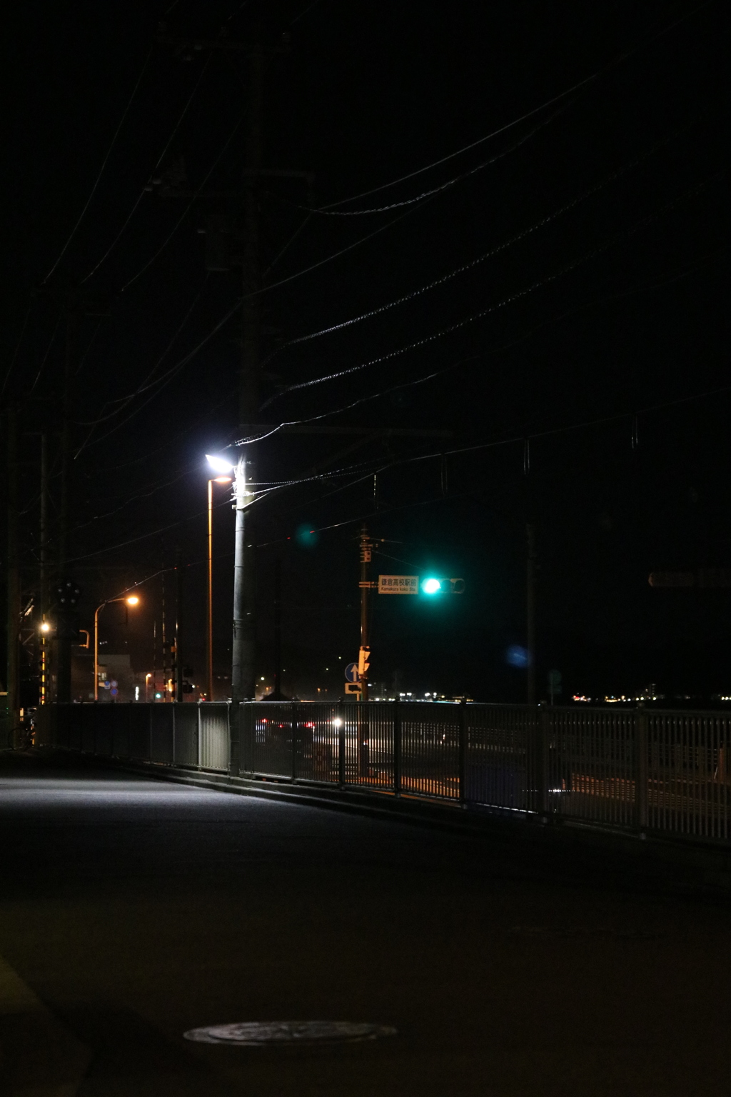 名所　闇夜には