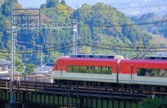 近鉄 特急 電車 鉄道 鉄橋