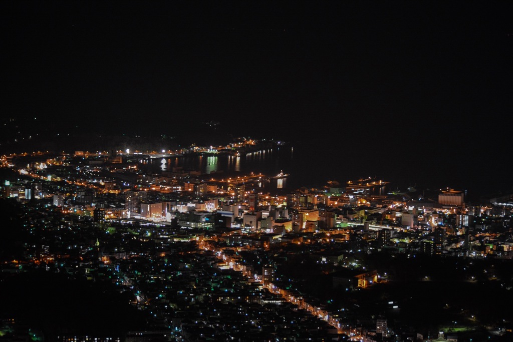 北海道 小樽 夜景