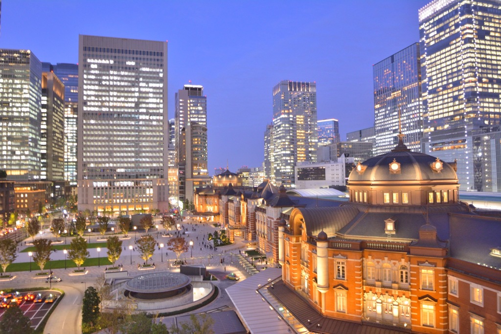 東京駅 KITTE  展望台