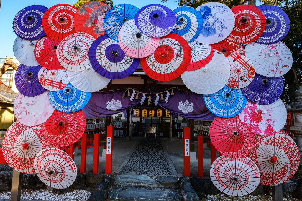 神社の粧い