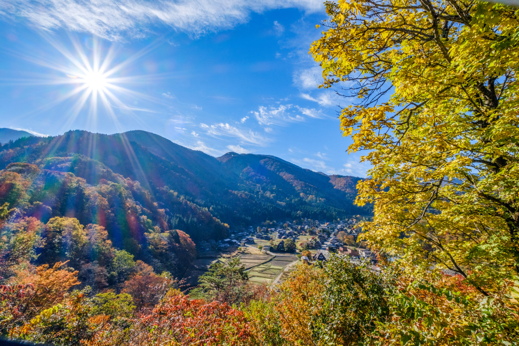 白川郷　紅葉の頃13