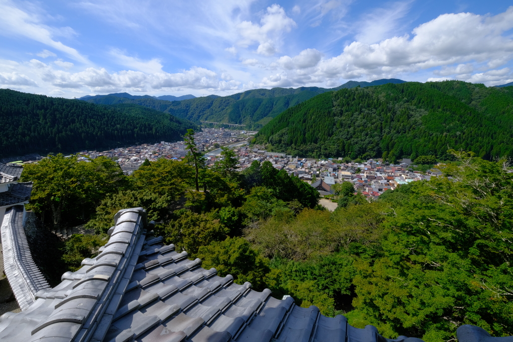 自然あふれる城下町