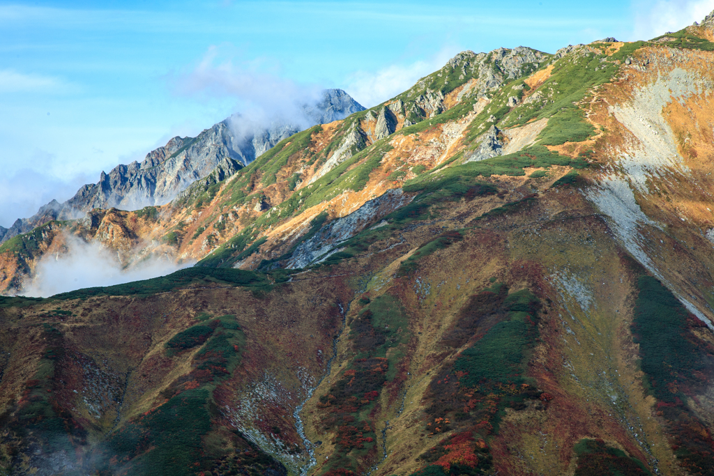 立山　秋　室堂