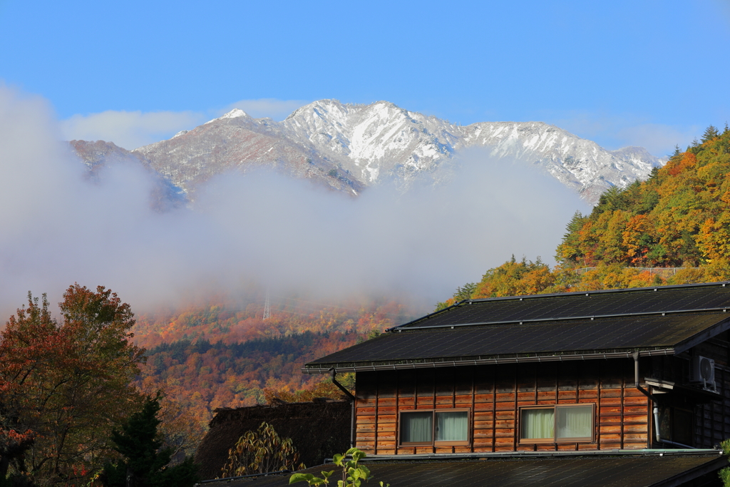 白山冠雪