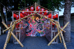 別小江神社の正月