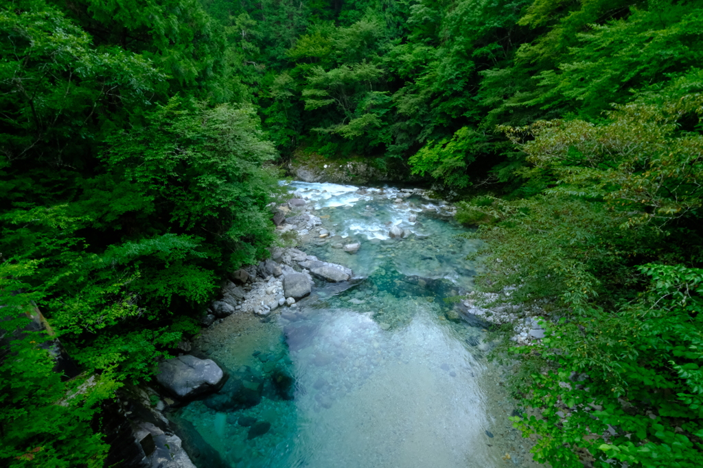 阿寺溪谷　夏Ⅲ
