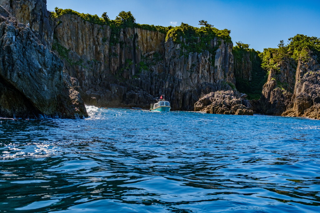 佐渡の旅　尖閣湾